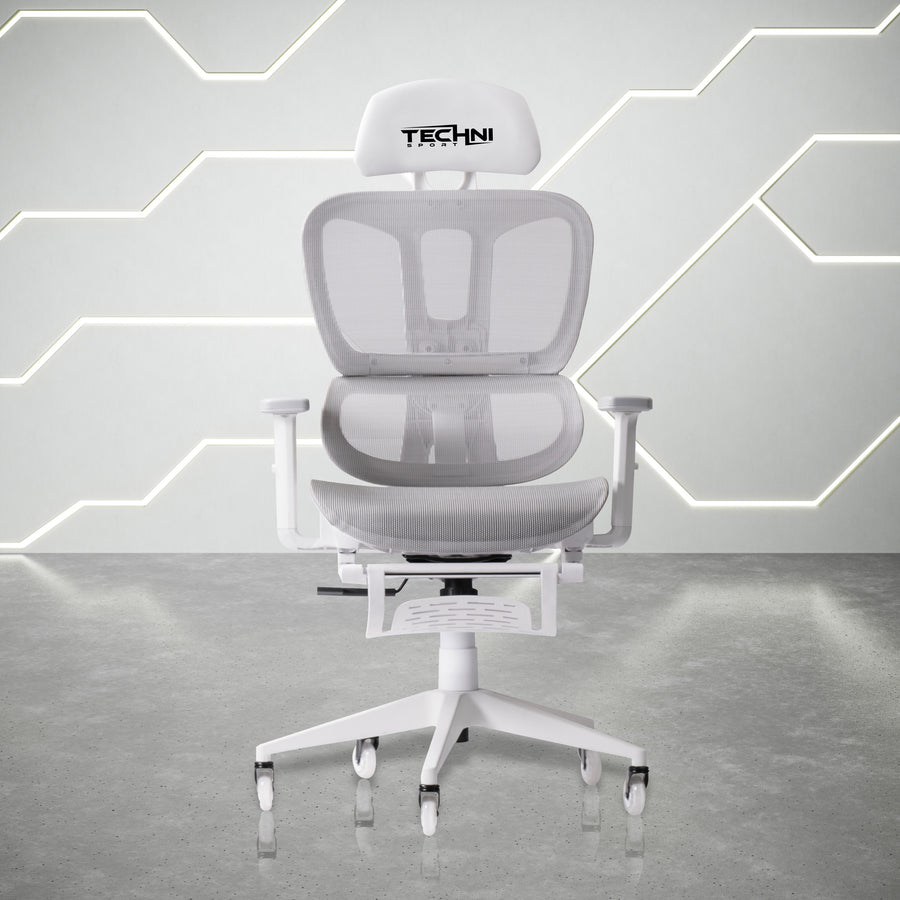 Techni Sport AIRFLEX2.0 白色网面游戏椅