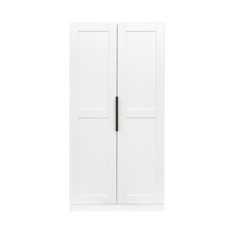 63" Kitchen Pantry Cabinet with Doors and Shelves, White, view 10