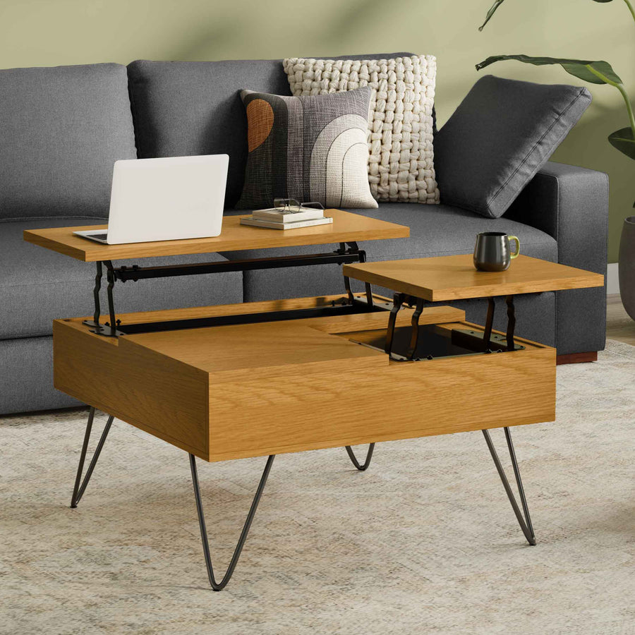 Hunter Lift Top Square Coffee Table