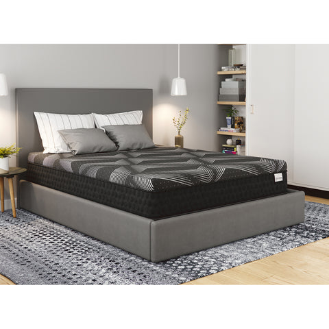 11-Inch Twin Diamond Matrix Hybrid Mattress – Copper Cooling, Supportive, Pressure Relieving Waterfall Top, Firm Feel, GREENGUARD Gold Certified, Made in USA