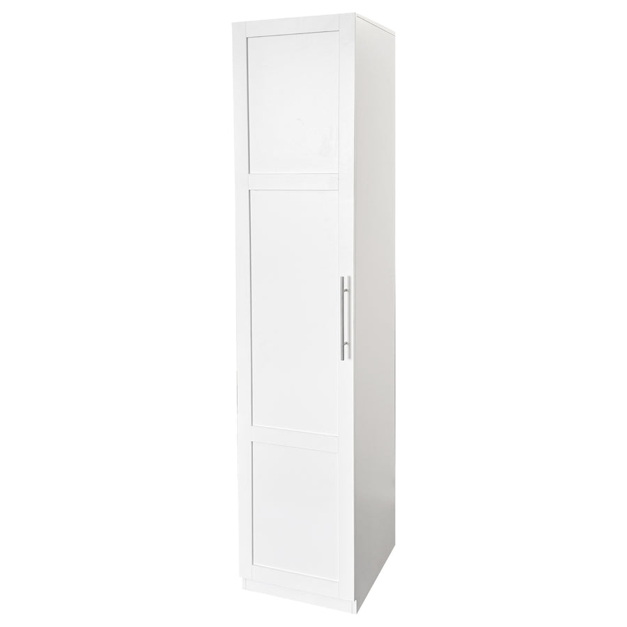 70" Tall Kitchen Pantry Cabinet with Doors, White, view 17