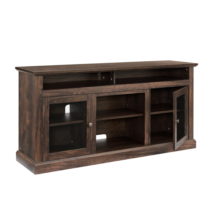 Farmhouse TV Stand for TVs Up to 65", Brown, view 15