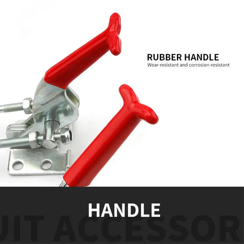 Adjustable Latch Toggle Clamp 1Pcs 100kg 180kg 300kg Universal Quick Metal Hand Tool for Machine Operation 431 40341