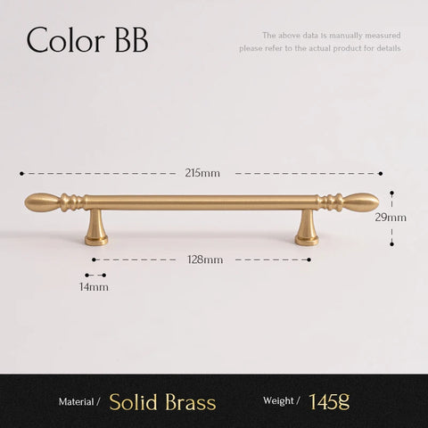 Santaya Solid Brushed Brass Handle Teardrop Shape Kitchen Cabinet Pull Wardrobe Drawer Knob Furniture Handles