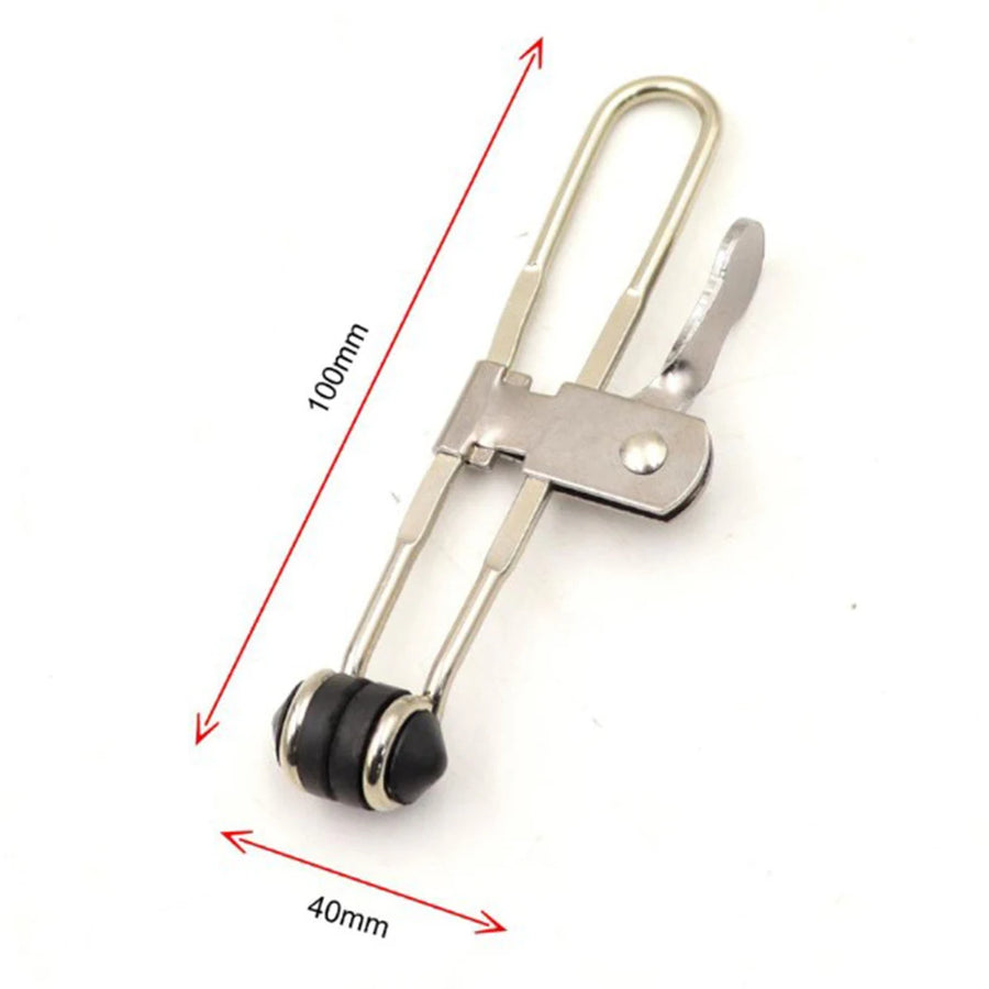 2Pcs Rubber Head Clamps Outdoor Lever Action Grid Clamps Ceiling Tile Mounting Clips Hand Tool Multifunctional Fastener