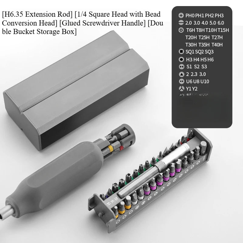 Screwdriver Set for Household Use, Small Screws, Mobile Phones, Computers, Dust Removal, Disassembly, Precision Maintenance