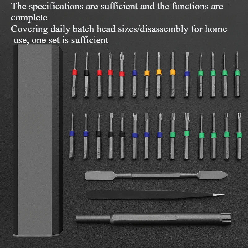 Screwdriver Set for Household Use, Small Screws, Mobile Phones, Computers, Dust Removal, Disassembly, Precision Maintenance