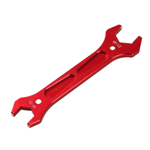 AN3 AN4 AN6 AN8 AN10 AN12 Double Ended Fitting AN Aluminum Wrench Hose Fitting Tool Socket Wrench Spanner Tool Kit
