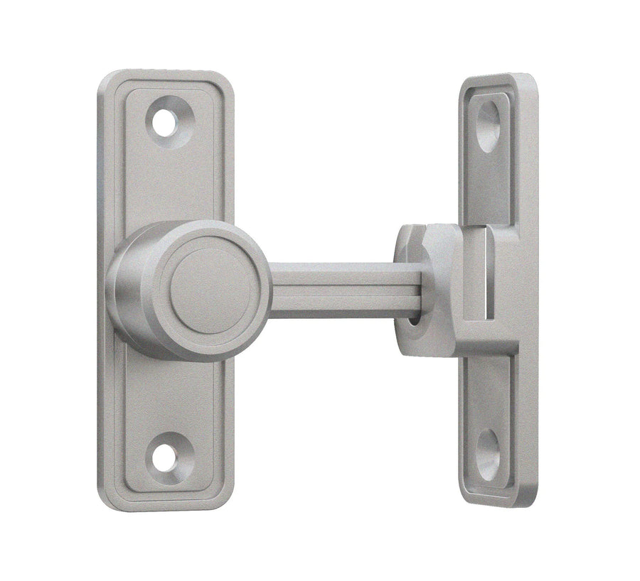 Heavy-Duty Zinc Alloy Hasp Lock 90/180° Swivel Secure Sliding Latch for Barn Doors Window Drawers Cabinet Locks Door Hook Latch
