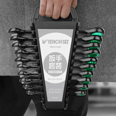 Ratchet Wrench Sets Dual-purpose Labor-saving Wrenchs Set Multifunctional Hand Tools Kit Workshop Repair Ratchet Wrench Kits
