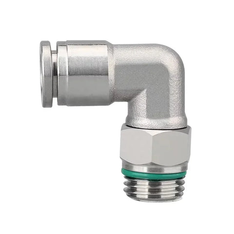 10Pcs 304 Stainless Steel Pneumatic Hose Fitting PL Air Tube Connector 1/8 1/4 3/8 1/2 Quick Release Pipe Fittings 4mm 6mm 8mm