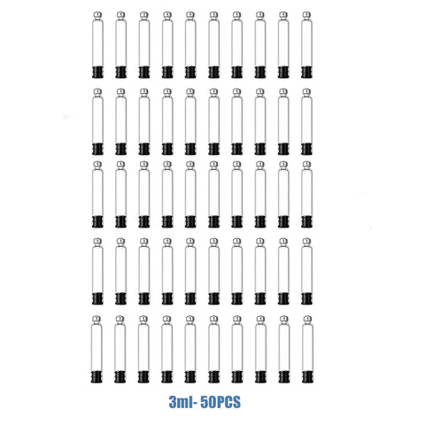 10-50 Pack 3ml Peptide Insulin Pen Cartridge, 3cc Cartridges Compatible with Reusable Injection V1 & V2 Pens, Individually Pack
