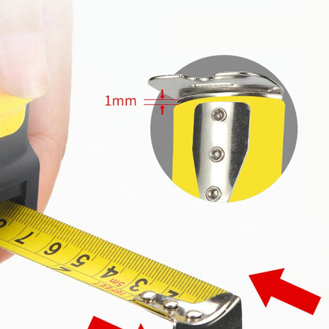 3M/5M/7.5M/10M Metric and Inche tape measure retractable Thickened wear-resistant steel measuring tape Household measuring tools