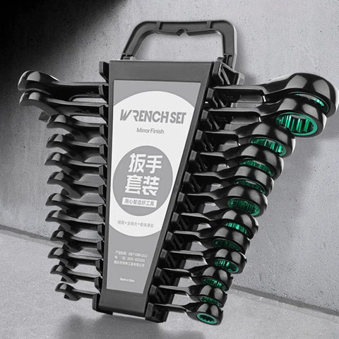 Ratchet Wrench Sets Dual-purpose Labor-saving Wrenchs Set Multifunctional Hand Tools Kit Workshop Repair Ratchet Wrench Kits