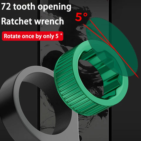 Ratchet Wrench Sets Dual-purpose Labor-saving Wrenchs Set Multifunctional Hand Tools Kit Workshop Repair Ratchet Wrench Kits