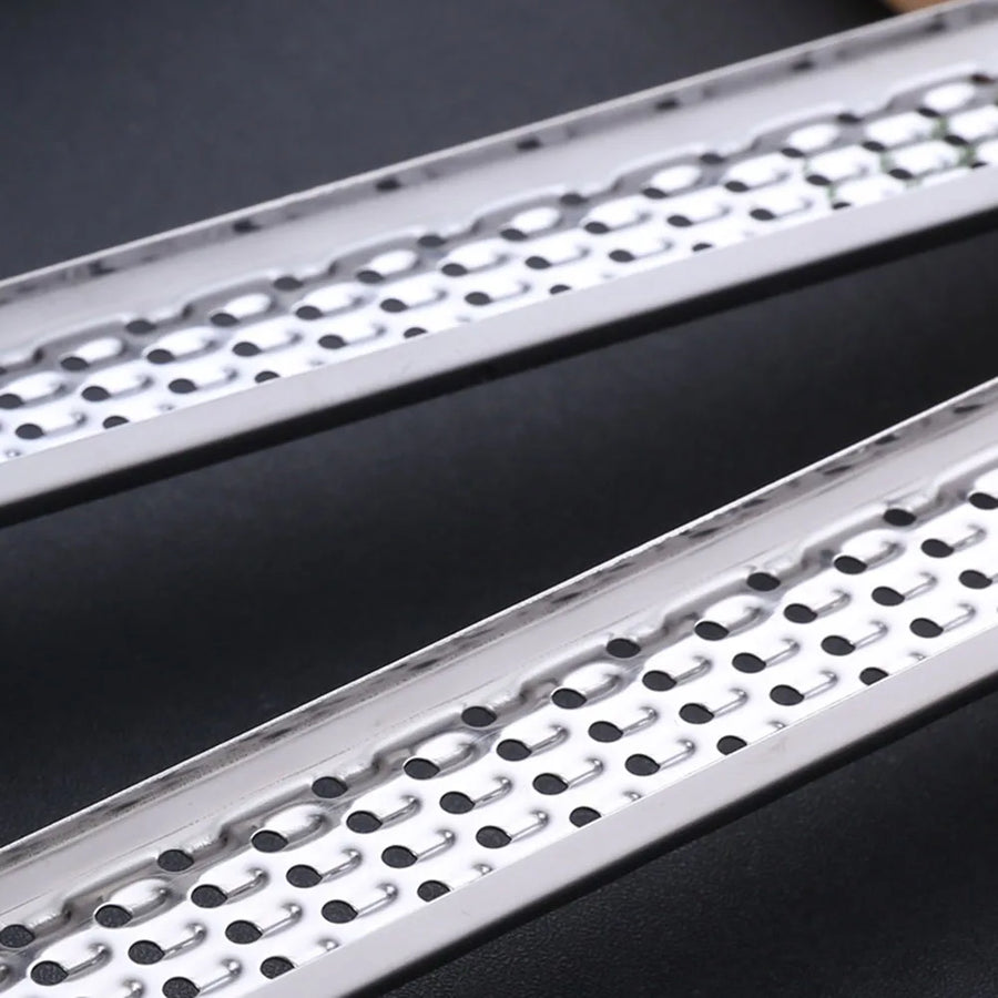 20cm Kitchen Grater Lemon Citrus Fruit Peeler Ginger Garlic Long Chocolate Grater Cheese Spices Stainless Steel Grater Kitchen