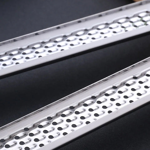 20cm Kitchen Grater Lemon Citrus Fruit Peeler Ginger Garlic Long Chocolate Grater Cheese Spices Stainless Steel Grater Kitchen