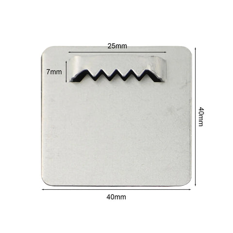10PCS Photo Frame Hanger Bathroom Glass Mirror Hanging Clock Picture Wall Hooks With-Adhesive Metal Hardware Accessories 40*40mm