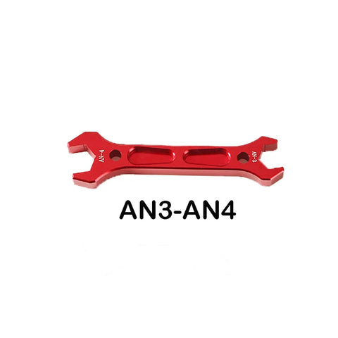 AN3 AN4 AN6 AN8 AN10 AN12 Double Ended Fitting AN Aluminum Wrench Hose Fitting Tool Socket Wrench Spanner Tool Kit