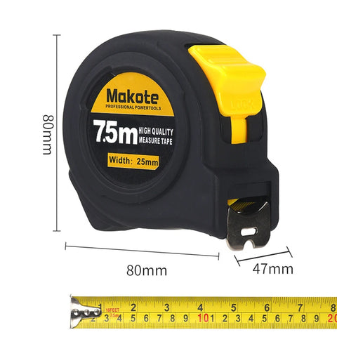 3M/5M/7.5M/10M Metric and Inche tape measure retractable Thickened wear-resistant steel measuring tape Household measuring tools