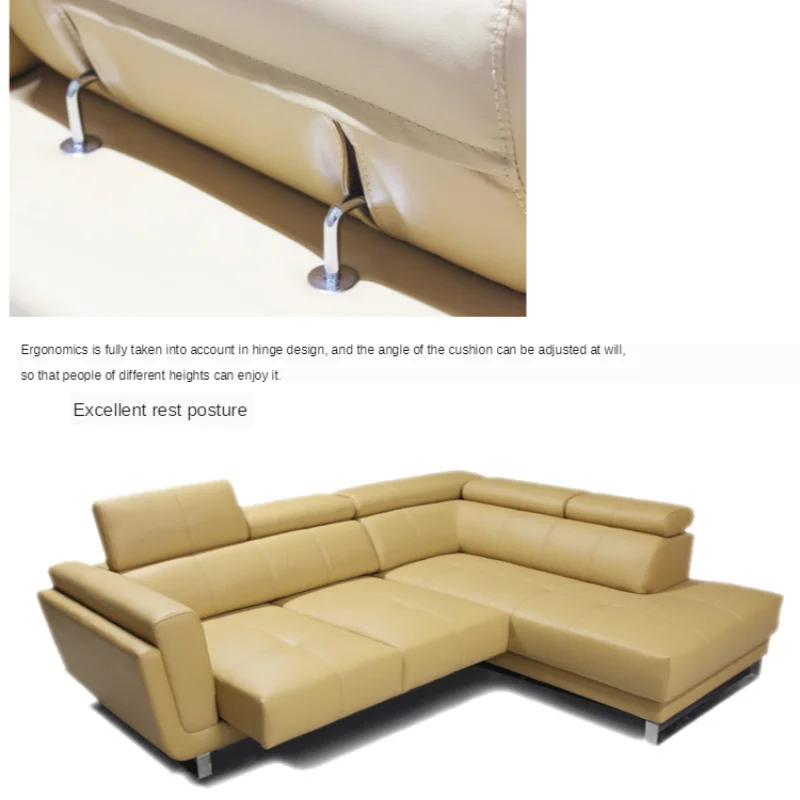 2pcs Sofa Adjustable Height Angle Hardware Sofa Headrest Ratchet multifunctional adjustment hinge 90-195 degrees