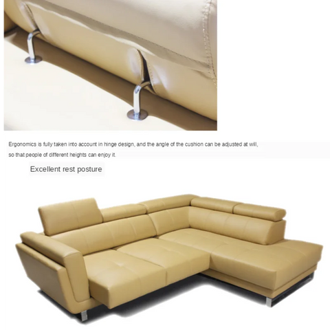 2pcs Sofa Adjustable Height Angle Hardware Sofa Headrest Ratchet multifunctional adjustment hinge 90-195 degrees