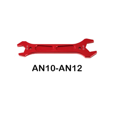 AN3 AN4 AN6 AN8 AN10 AN12 Double Ended Fitting AN Aluminum Wrench Hose Fitting Tool Socket Wrench Spanner Tool Kit