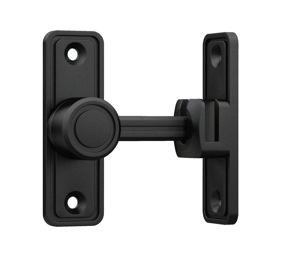 Heavy-Duty Zinc Alloy Hasp Lock 90/180° Swivel Secure Sliding Latch for Barn Doors Window Drawers Cabinet Locks Door Hook Latch