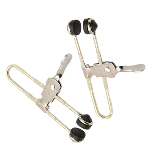 2Pcs Rubber Head Clamps Outdoor Lever Action Grid Clamps Ceiling Tile Mounting Clips Hand Tool Multifunctional Fastener