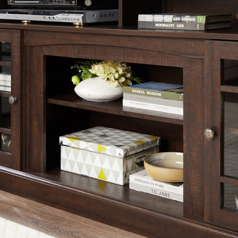 Classic TV Stand for TVs Up to 65", Espresso, view 9