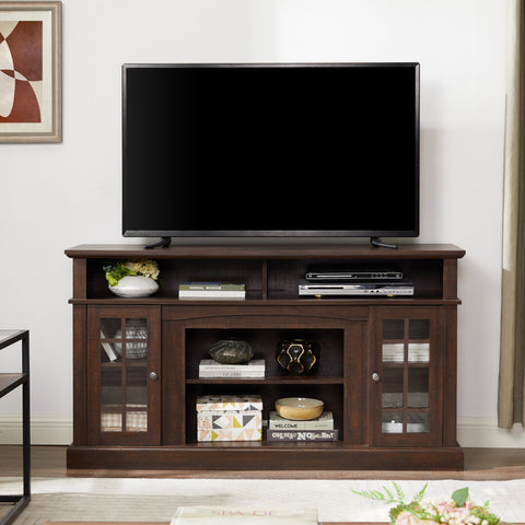 Classic TV Stand for TVs Up to 65", Espresso, view 3