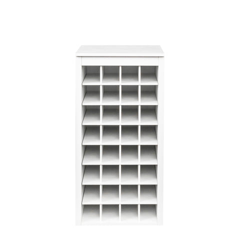 32-Bottle Wine Cabinet, White, view 10