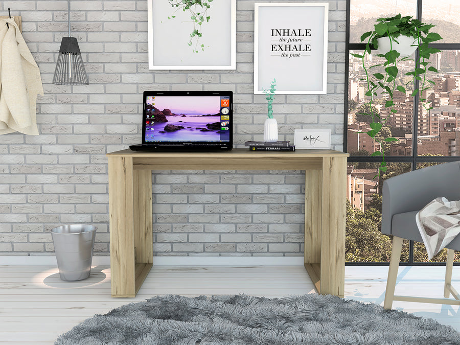 47" Smokey Oak Computer Desk with Shelf - product image 5