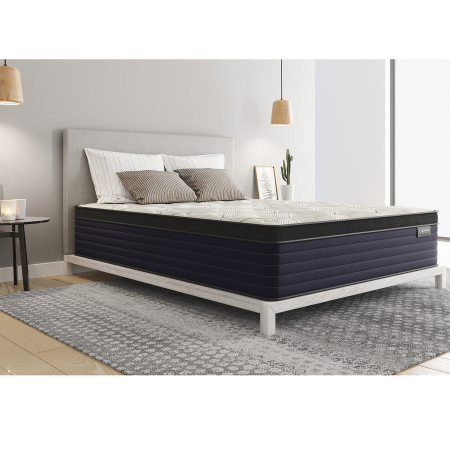 Diamond Cleo 14' Cool Copper Euro-Top Hybrid Mattress King Firm - USA Made