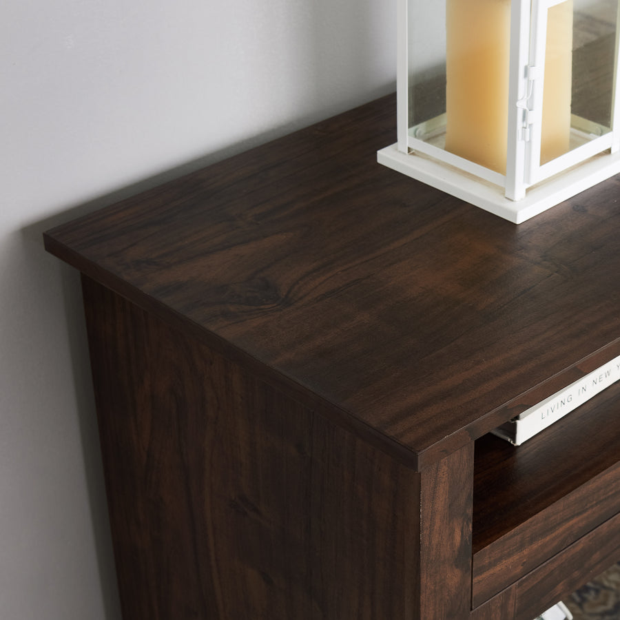 Farmhouse TV Stand for TVs Up to 65", Brown, view 12