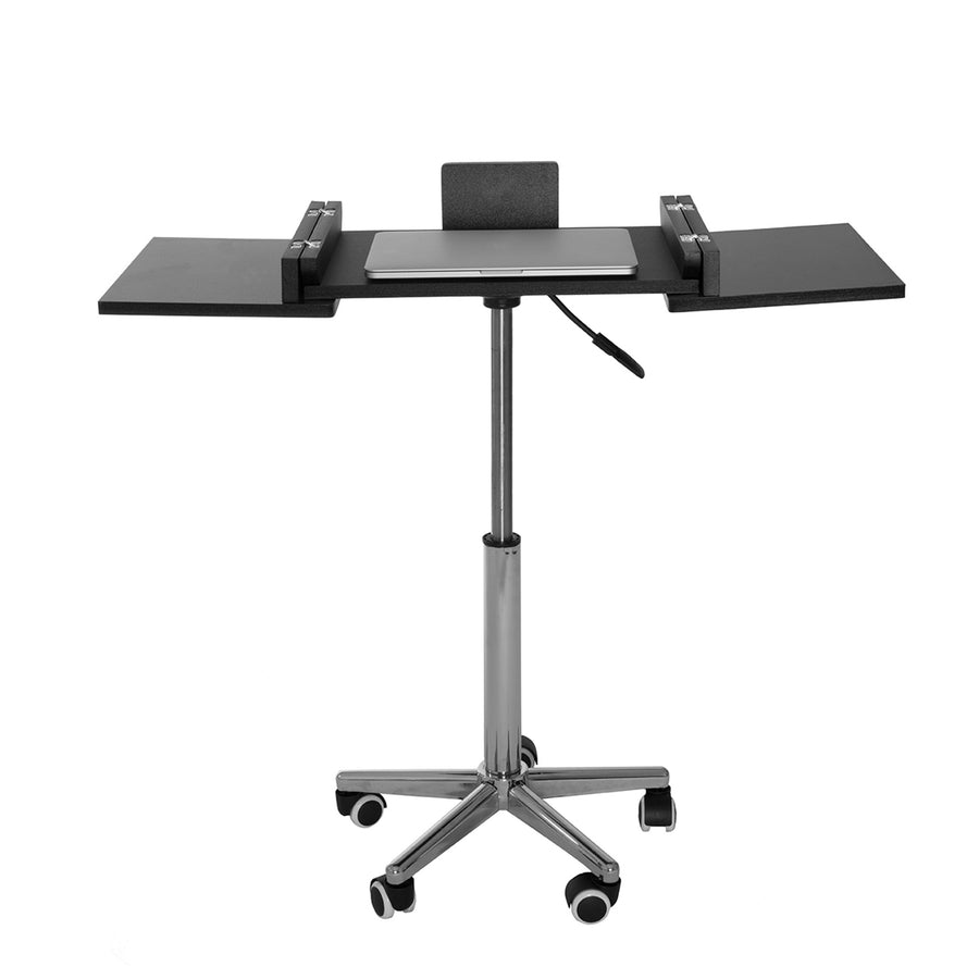 Techni Mobili Graphite Folding Laptop Cart — alternate view 7