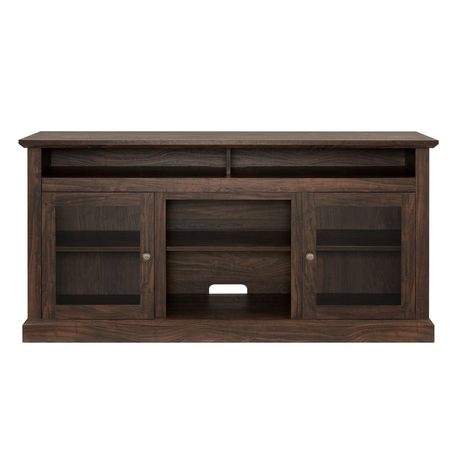 Farmhouse TV Stand for TVs Up to 65", Brown, view 16